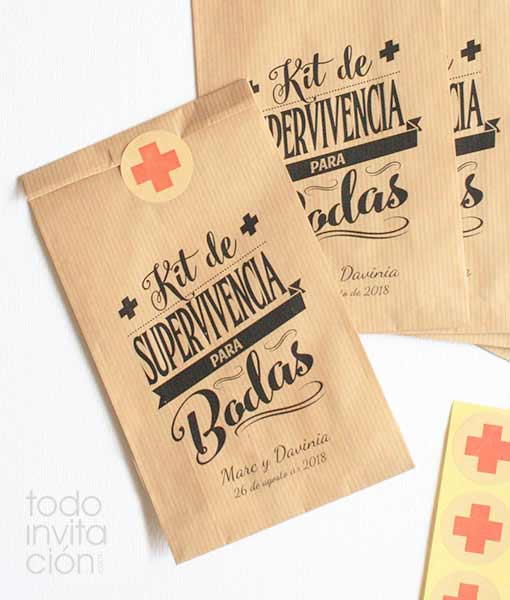 Kit de supervivencia a la boda del año: Ideas para prepararlo bien bonito -  El Blog de This Is Kool