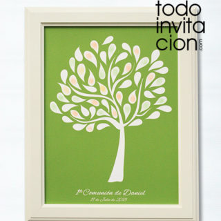 cuadro huellas comunion