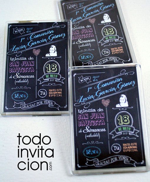 iman recordatorio comunion personalizado