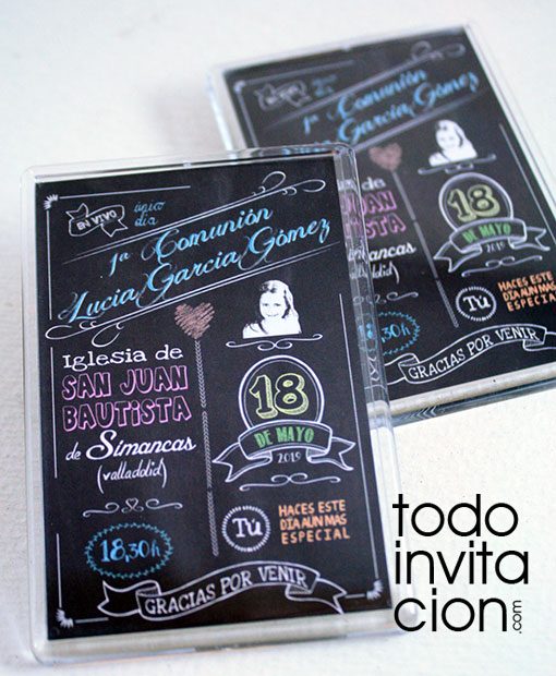 iman recordatorio comunion personalizado