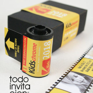 invitacion recordatorio comunión carrete fotos