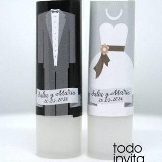 bálsamo labial bodas novio novia