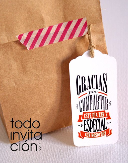 etiquetas de agradecimeinto para regalos de boda