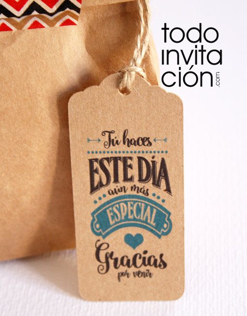 etiquetas de kraft originales para bodas