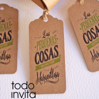 etiquetas kraft para bodas y eventos todoinvitacion