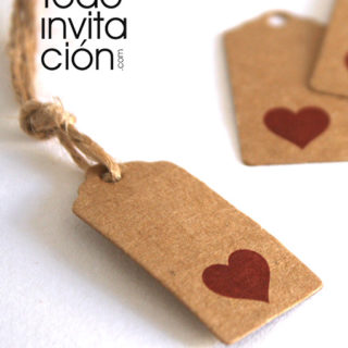 mini etiquetas de kraft cartulina detalle boda bautizo