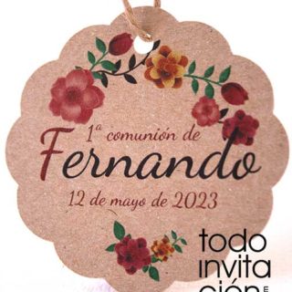 etiqueta personalizada para regalos