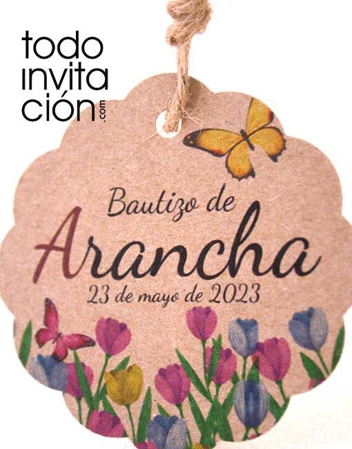 etiqueta kraft personalizada boda