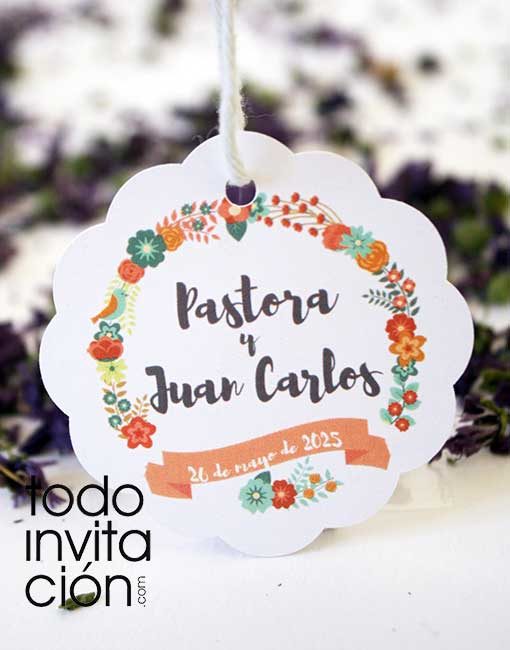 etiqueta personalizada boda comunion bautizo regalos detalles