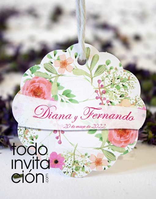 etiqueta personalizada regalos