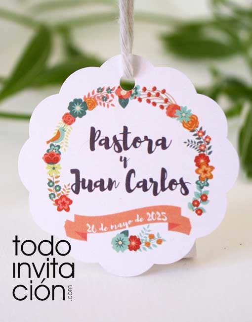 etiqueta personalizada boda comunion bautizo regalos detalles