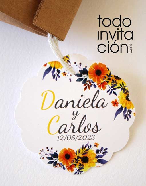 etiqueta personalizada boda comunion bautizo regalos detalles