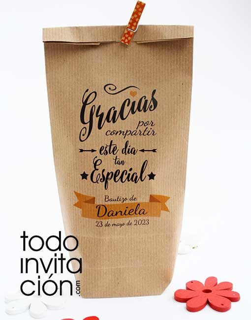 Bolsa kraft personalizada