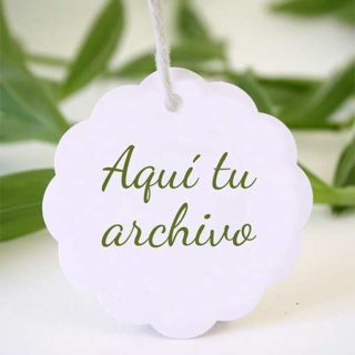 etiqueta personalizada con tu imagen
