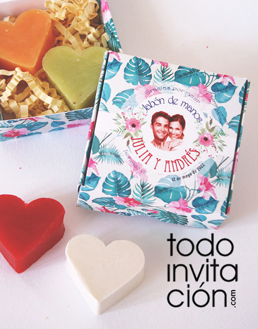 jabones regalo invitados boda