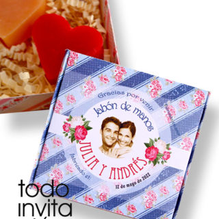 jabón artesano detalle boda regalo