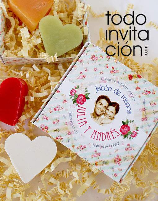 jabón boda regalo invitados