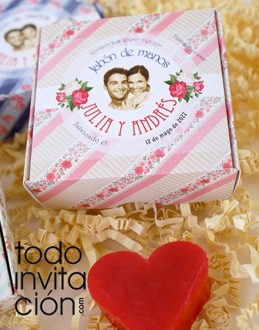 jabón boda regalo invitados