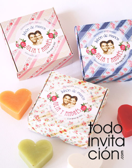 jabón boda regalo invitados