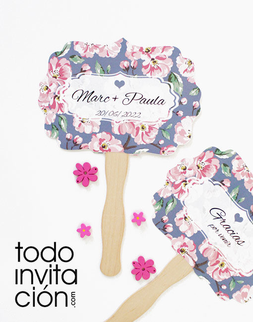 pai pai personalizado para bodas