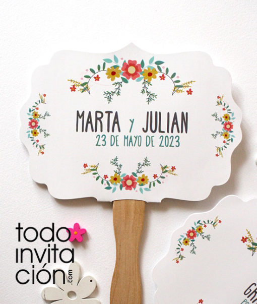 pai pai personalizado boda