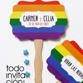 pai pai arcoiris gay para bodas