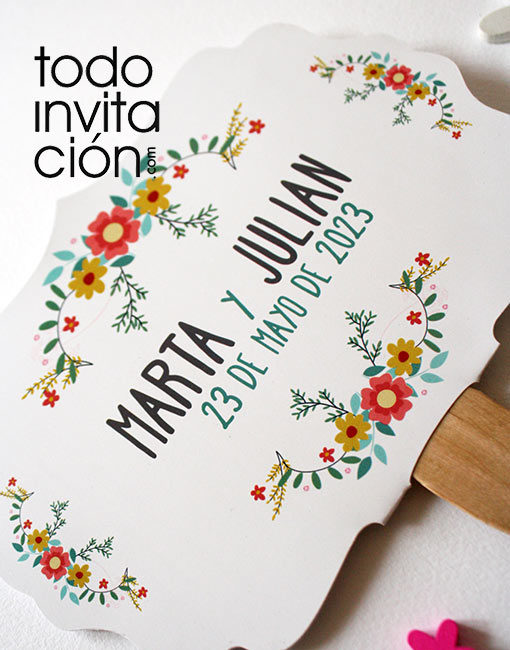 pai pai personalizado boda