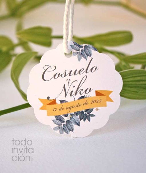 ETIQUETA PERSONALIZADA 30  - Pack 24 und.