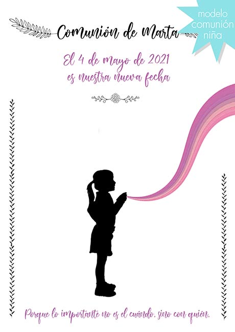 tarjeta digital personalizada cambio de fecha gratis