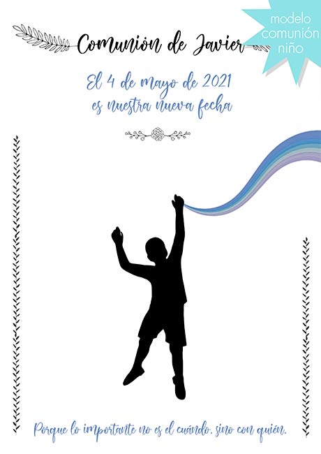 tarjeta digital personalizada cambio de fecha gratis