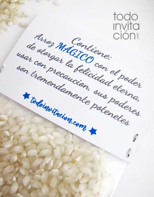 bolsas arroz para bodas