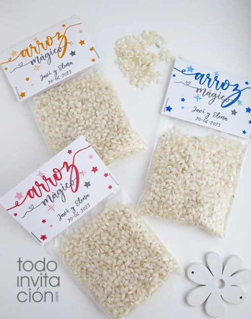 bolsas arroz para bodas