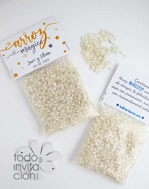 bolsas arroz para bodas