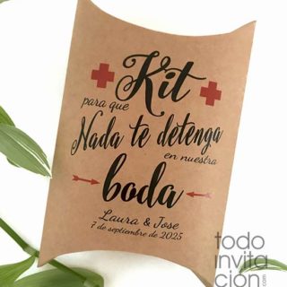 cajas kit supervivencia boda