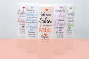 Bálsamos labiales boda