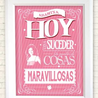 Cuadro personalizado frase