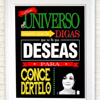 cuadro personalizado frases regalo