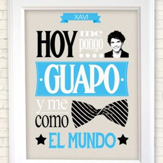 cuadro personalizado frases regalo