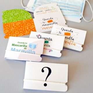 porta mascarillas personalizado empresas plegable