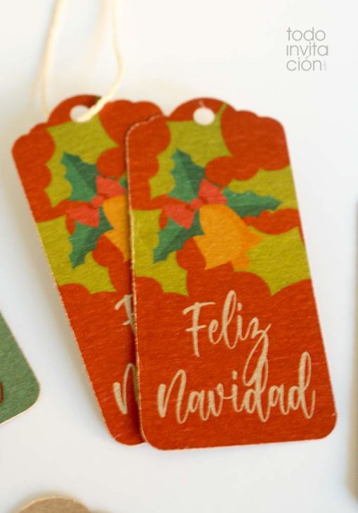 etiquetas navidad para regalos