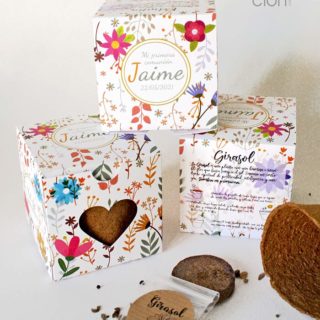 kit de semillas personalizado aromaticas flores