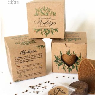 kit de semillas personalizado aromaticas flores