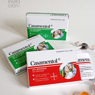 caja de medicamento para boda invitacion divertida